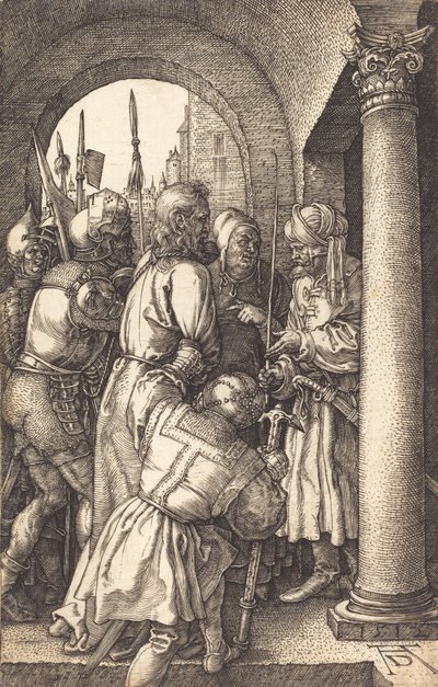 Cristo diante de Pilatos, 1512. de Albrecht Dürer