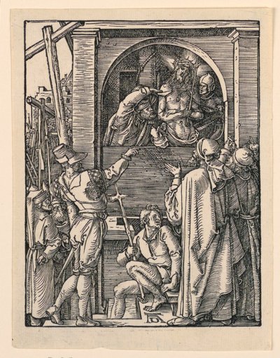 Cristo diante do povo (Ecce Homo), da série A Pequena Paixão de Albrecht Dürer