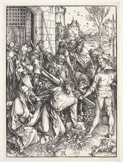 Cristo carregando a cruz de Albrecht Dürer