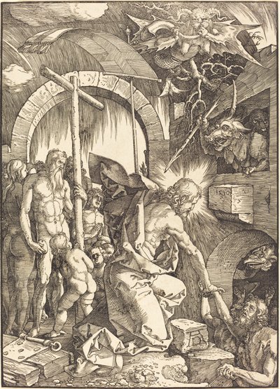 Cristo no limbo de Albrecht Dürer