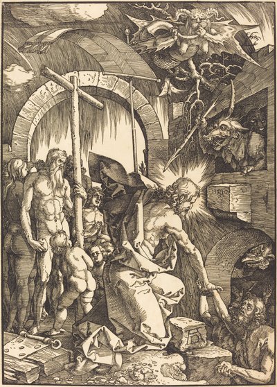Cristo no limbo de Albrecht Dürer