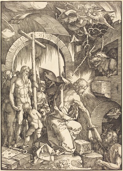 Cristo no limbo de Albrecht Dürer