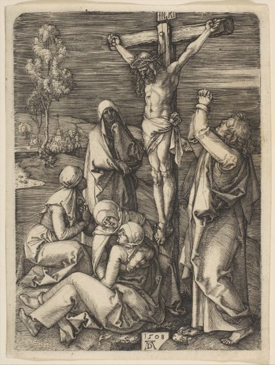 Cristo na Cruz, 1508. de Albrecht Dürer