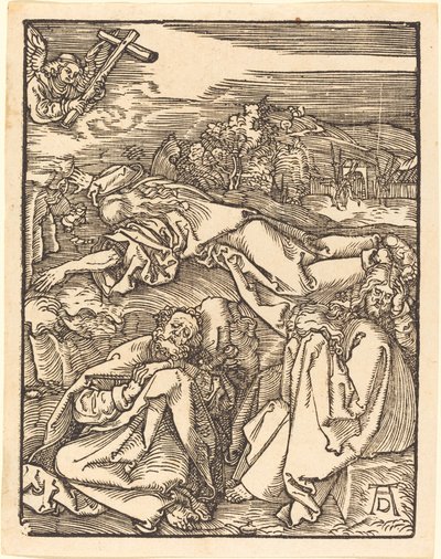 Cristo no Monte das Oliveiras de Albrecht Dürer