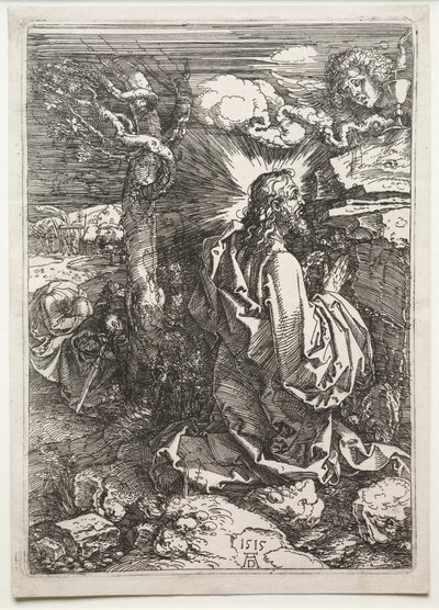 Cristo no Monte das Oliveiras de Albrecht Dürer