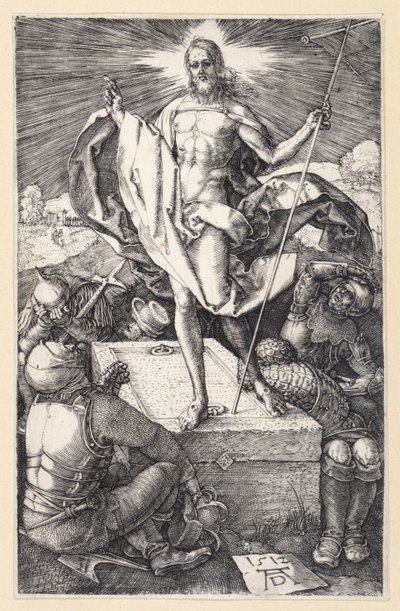A Ressurreição de Cristo (Paixão gravada) de Albrecht Dürer