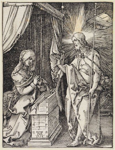 Cristo aparece à sua mãe de Albrecht Dürer