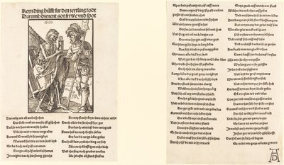 A Morte e o Lansquenet de Albrecht Dürer