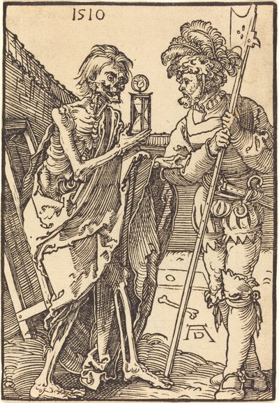 A Morte e o Lansquenet de Albrecht Dürer