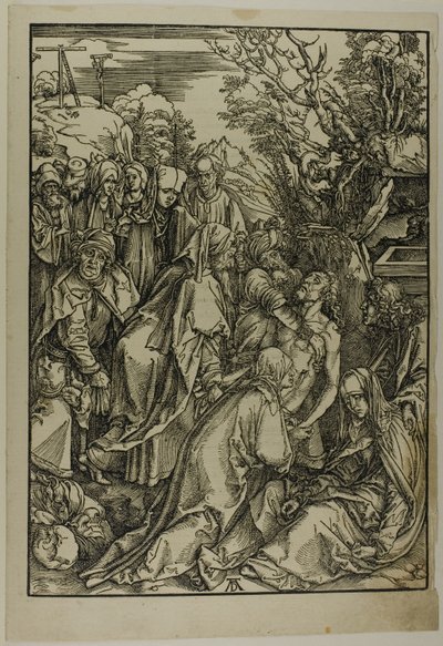 Deposição de Cristo, de A Grande Paixão de Albrecht Dürer