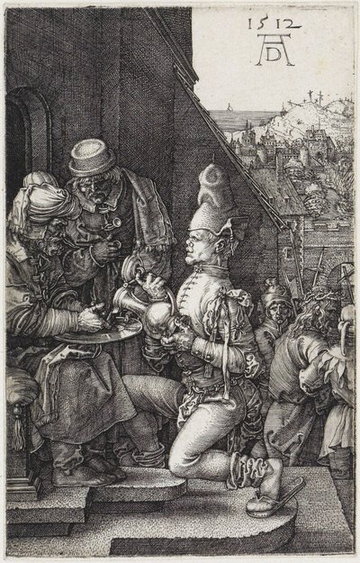 Pilatos lava as mãos de Albrecht Dürer