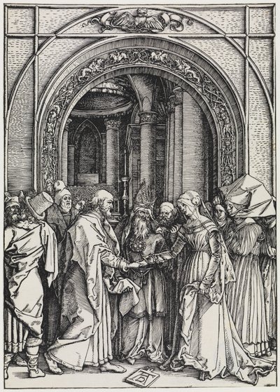 O noivado da Virgem Maria de Albrecht Dürer