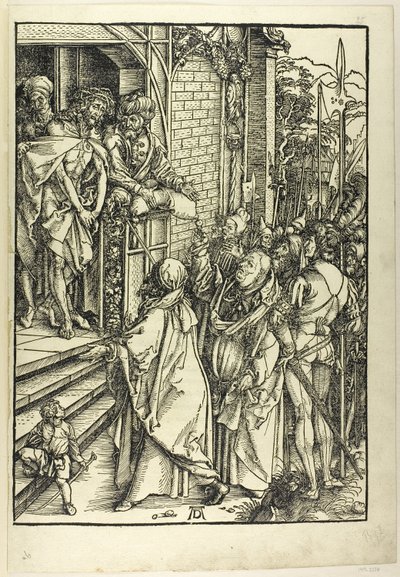 Ecce Homo - A Apresentação de Cristo, da Grande Paixão de Albrecht Dürer
