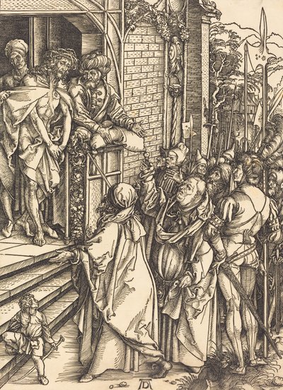 Eis o homem, c. 14981499. de Albrecht Dürer