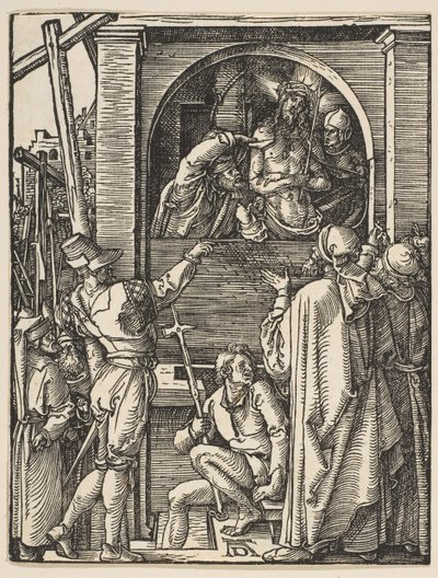 Ecce Homo, de A Pequena Paixão, ca. 1509. de Albrecht Dürer