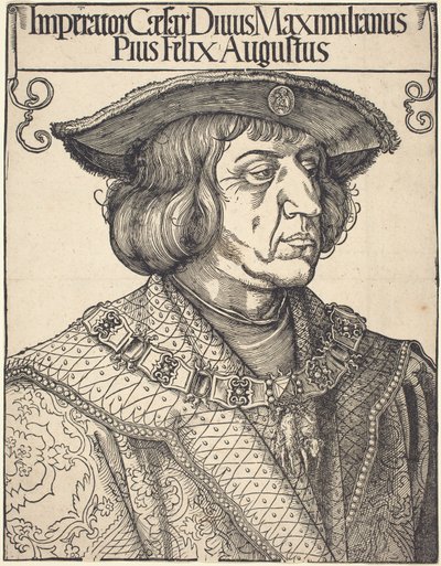 Imperador Maximiliano I de Albrecht Dürer