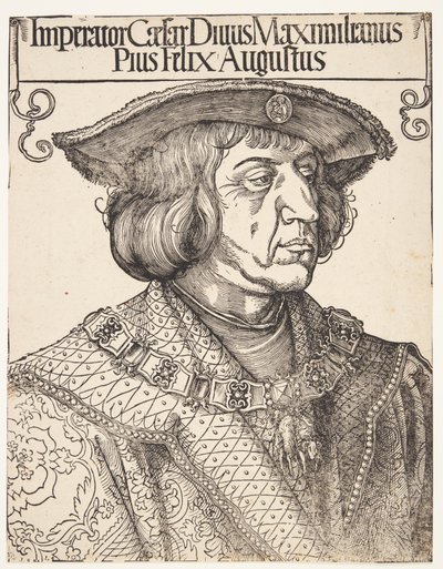 Imperador Maximiliano I de Albrecht Dürer
