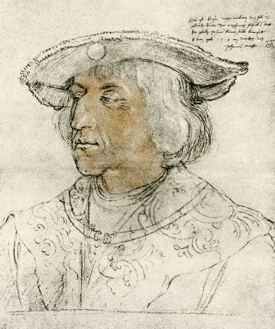 Imperador Maximiliano I de Albrecht Dürer