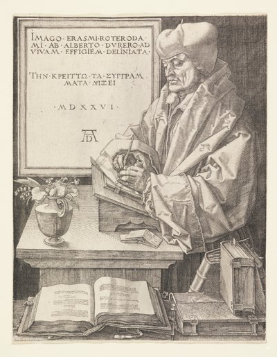Erasmus de Albrecht Dürer