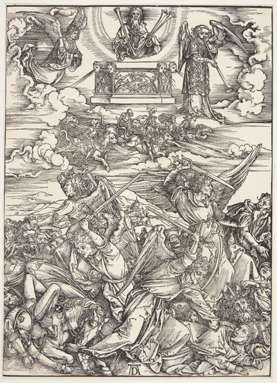 Quatro Anjos Vingadores do Eufrates de Albrecht Dürer
