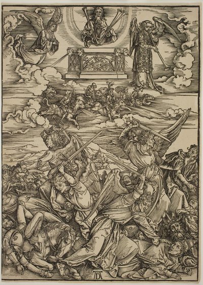 Quatro Anjos Vingadores do Eufrates de Albrecht Dürer