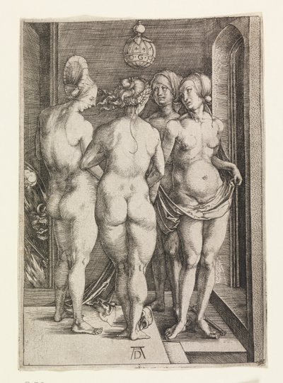 Quatro Mulheres Nuas (As Quatro Bruxas) de Albrecht Dürer