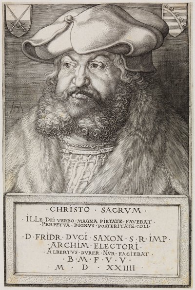 Frederico, o Sábio, eleitor da Saxónia de Albrecht Dürer