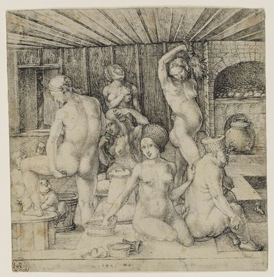 Alemão: Frauenbad O banho das mulheres de Albrecht Dürer