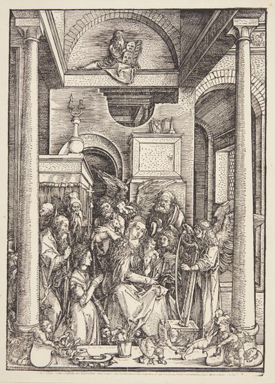 Glorificação da Virgem de Albrecht Dürer