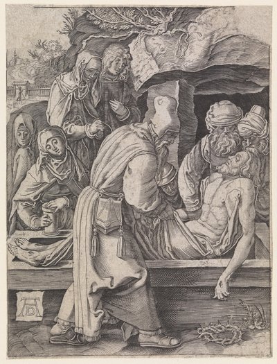 Sepultamento de Cristo de Albrecht Dürer