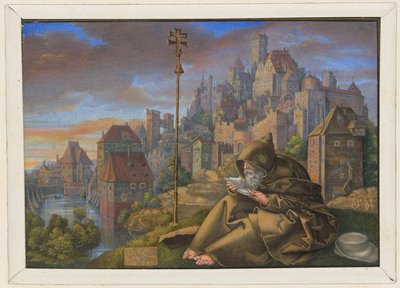 São António a ler de Albrecht Dürer