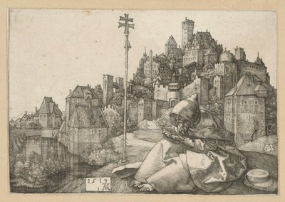 Santo António lendo de Albrecht Dürer