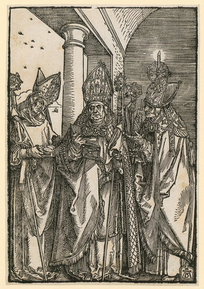 São Colomão (Johannes Stabius no papel de São Colomão) de Albrecht Dürer