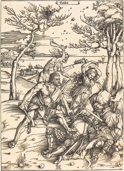 Hercules Conquistando Cacus ("Ercules") de Albrecht Dürer