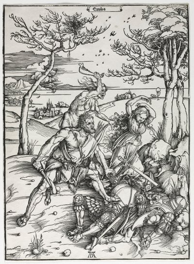Hércules, c. 1496-1497. de Albrecht Dürer
