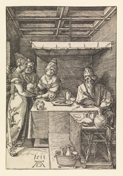 Herodias com a cabeça de João Batista de Albrecht Dürer