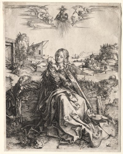 Sagrada família com a borboleta de Albrecht Dürer