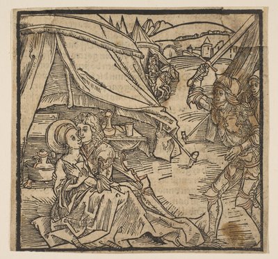 Ilustração do Ritter von Turn, 1493.nd de Albrecht Dürer