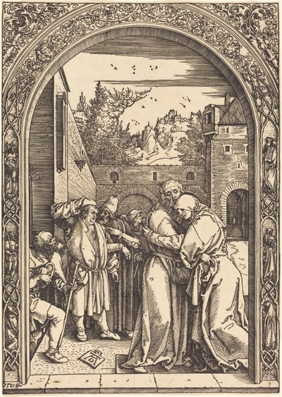 Joaquim e Ana na Porta Dourada de Albrecht Dürer