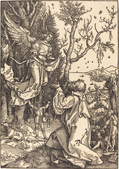 Joaquim e o Anjo de Albrecht Dürer