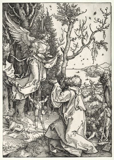 Joaquim e o Anjo de Albrecht Dürer