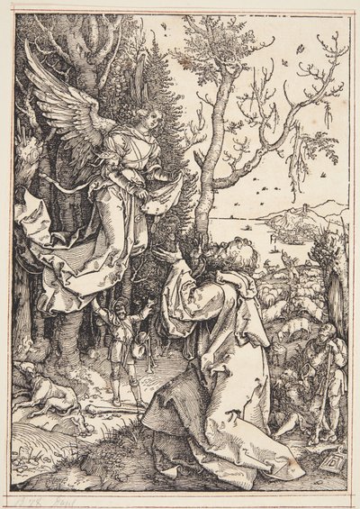 Joaquim e o anjo de Albrecht Dürer