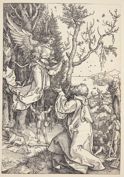Joaquim e o anjo de Albrecht Dürer