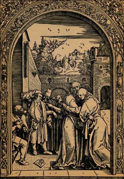 Joachim e Anna, 1504. de Albrecht Dürer