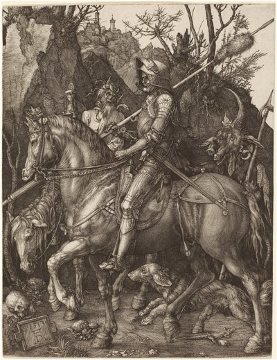 Cavaleiro, Morte e Diabo de Albrecht Dürer