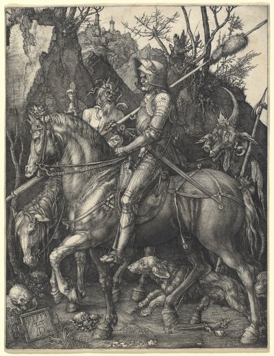 Cavaleiro, Morte e Diabo de Albrecht Dürer