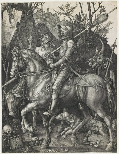 Cavaleiro, Morte e o Diabo de Albrecht Dürer