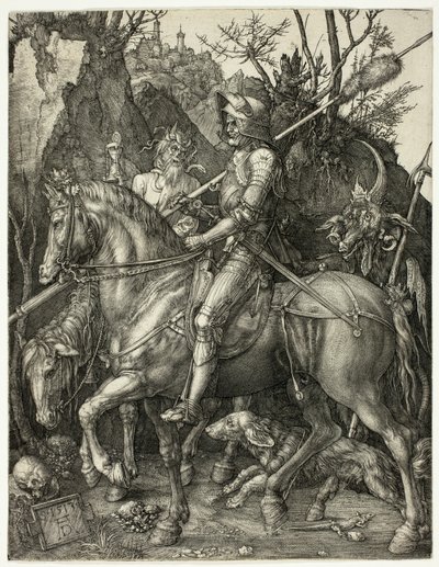 Cavaleiro, Morte e o Diabo de Albrecht Dürer