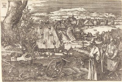 Paisagem com o canhão de Albrecht Dürer