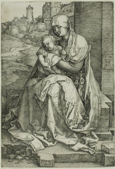 Madonna pela parede de Albrecht Dürer